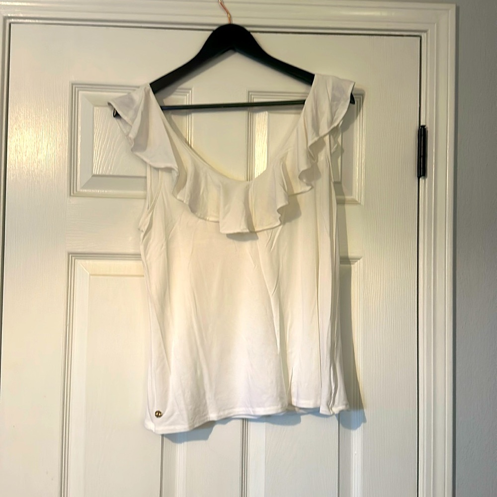 Lilly Pulitzer White Top M VGUC